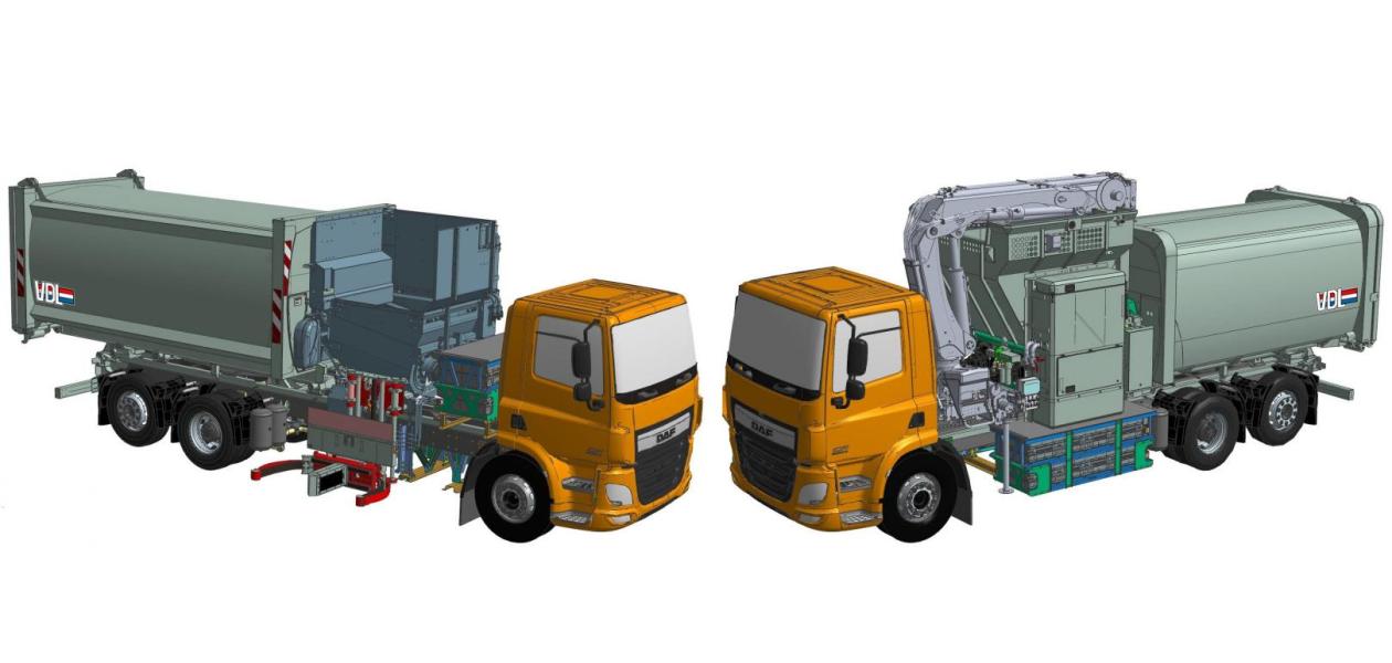 VDL is developing electric vehicles for waste collection 