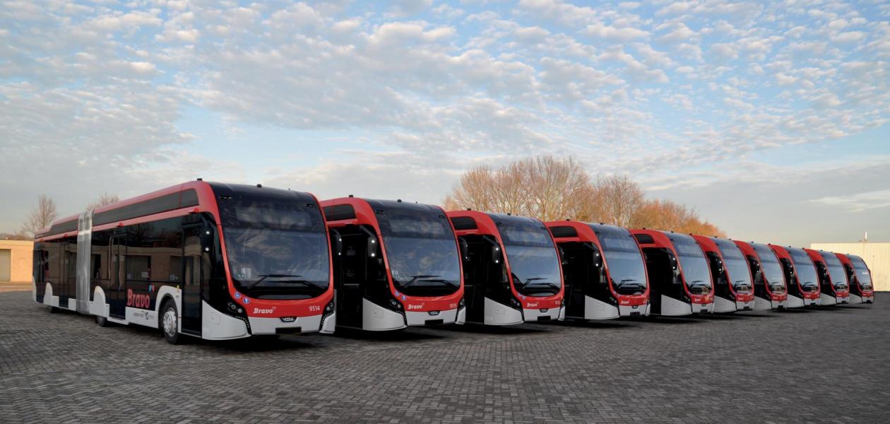 43 electric buses in scheduled service in Eindhoven region