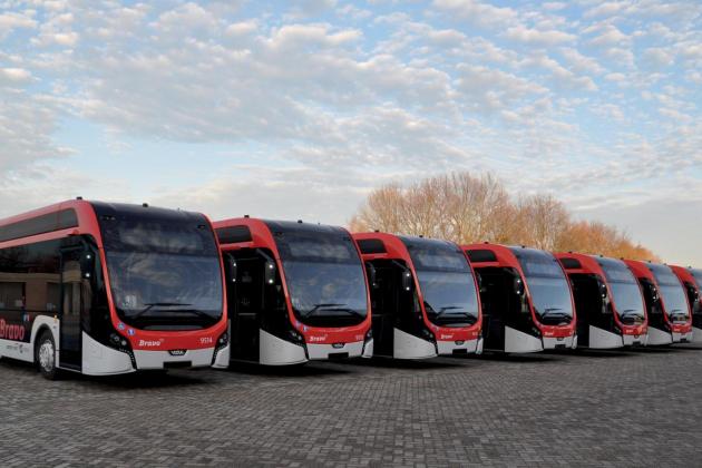 43 electric buses in scheduled service in Eindhoven region