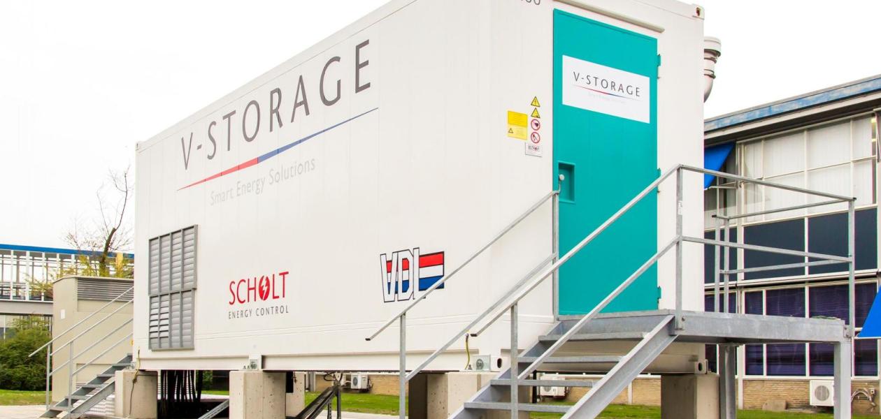 First V-Storage energy storage system