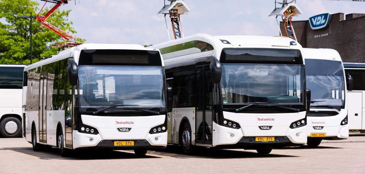 VDL presents unique charging plaza in Valkenswaard