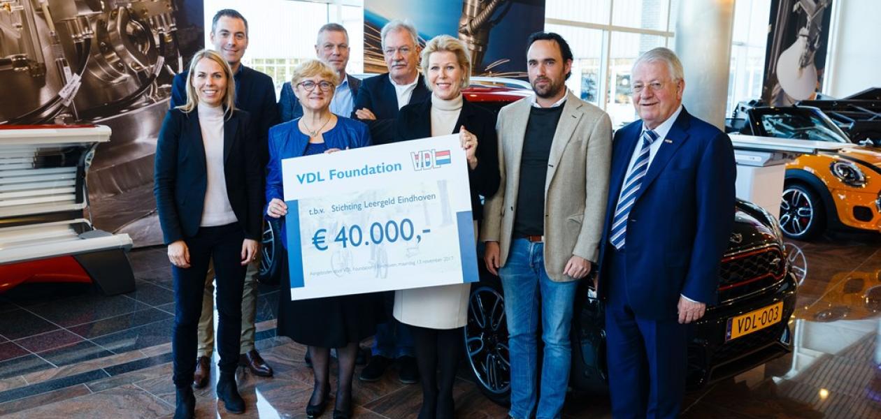 VDL Foundation supports 300 children in Eindhoven who grow up in poverty