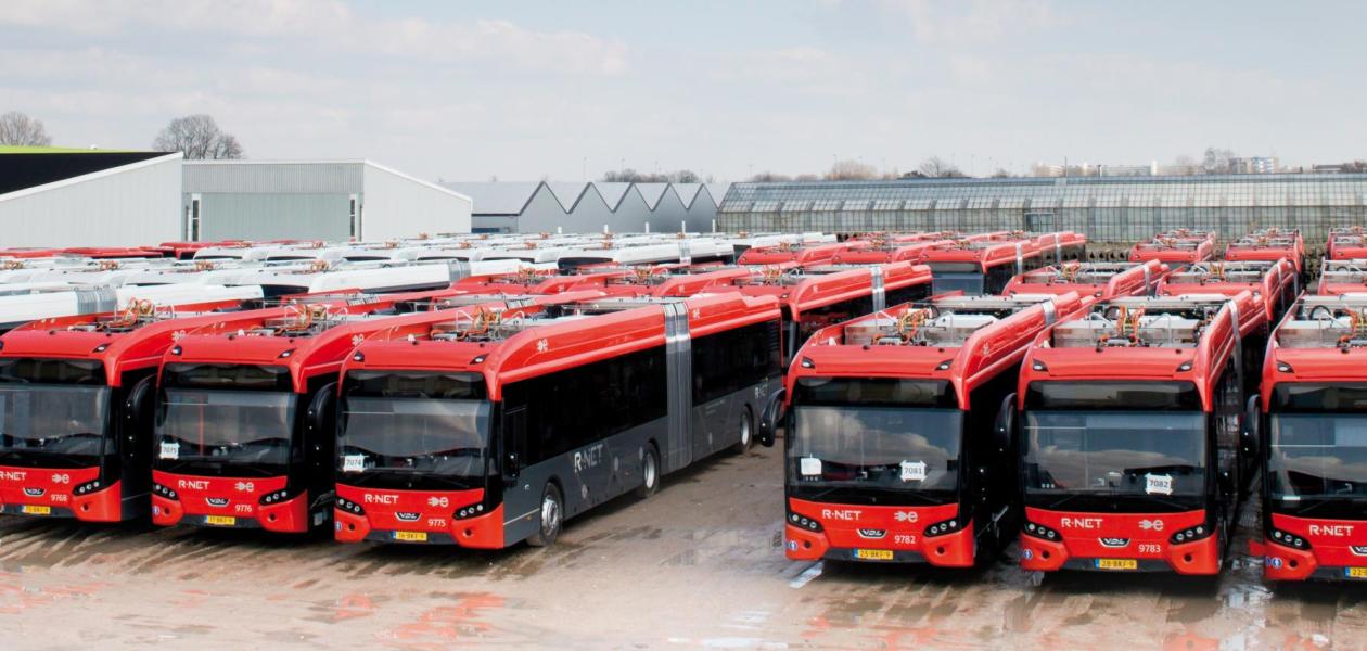 Europe's largest electric bus fleet in operation
