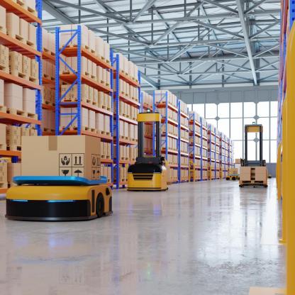 Optimizing logistics in automated production lines