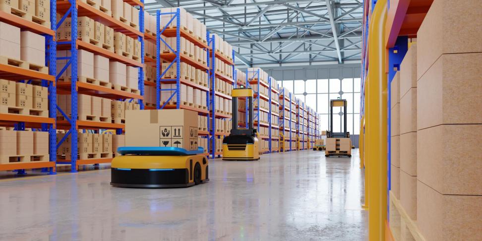 Optimizing logistics in automated production lines